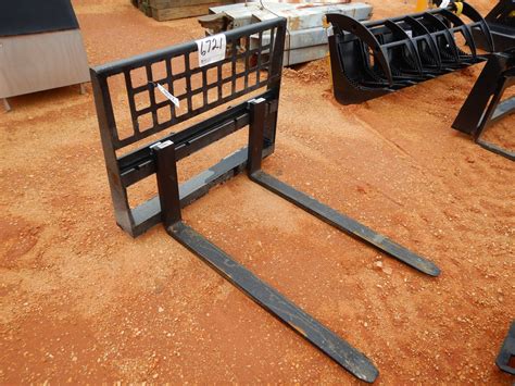 skid steer forks|fork attachment for skid steer.